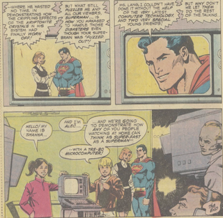 Illustration for article titled That stupid time Superman shilled computers for Radio Shack